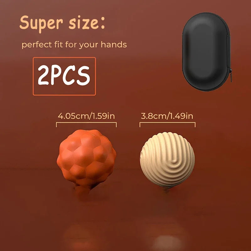 Bolas magnéticas de silicona para Fidget, bolas magnéticas de silicona extragrandes, 2 uds., 40,5mm, juguetes sensoriales para aliviar el estrés, autismo, TDAH, ansiedad