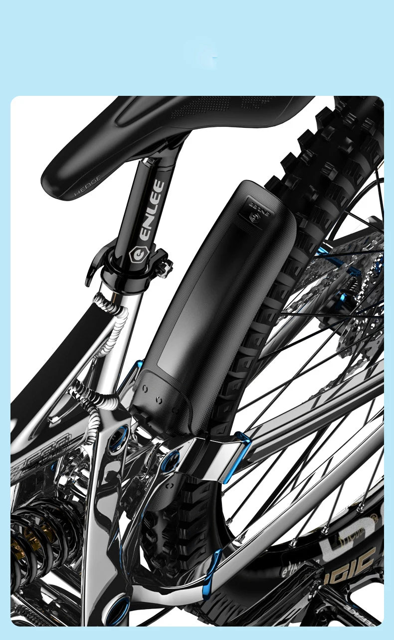1/2 Uds ENLEE bicicleta guardabarros de carcasa dura bicicleta delantera trasera neumático rueda guardabarros MTB bicicleta guardabarros accesorios de pieza de ciclismo