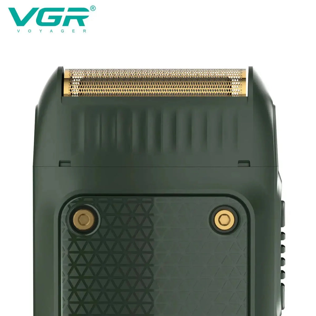 Afeitadora VGR V-353 de afeitar profesional, máquina de afeitar eléctrica, recortadora de barba portátil, Mini afeitadora recargable para hombres