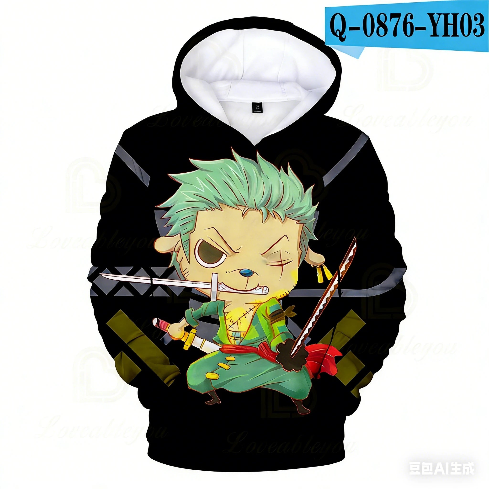 2025 Anime One Piece Monkey D. Luffy Sudaderas con capucha Sudadera Niños Adultos Manga larga Sudaderas con capucha con estampado 3D Sudadera para niños Jersey