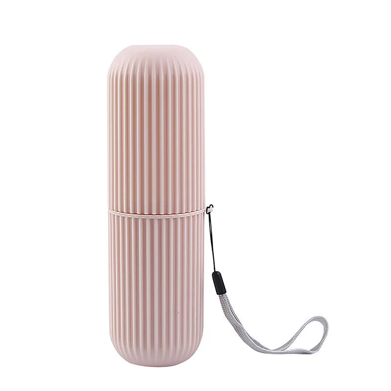 Pasta de dientes portátil, funda protectora para cepillo de dientes, caja de almacenamiento para viaje y Camping, protege la pasta de dientes de la suciedad y los daños