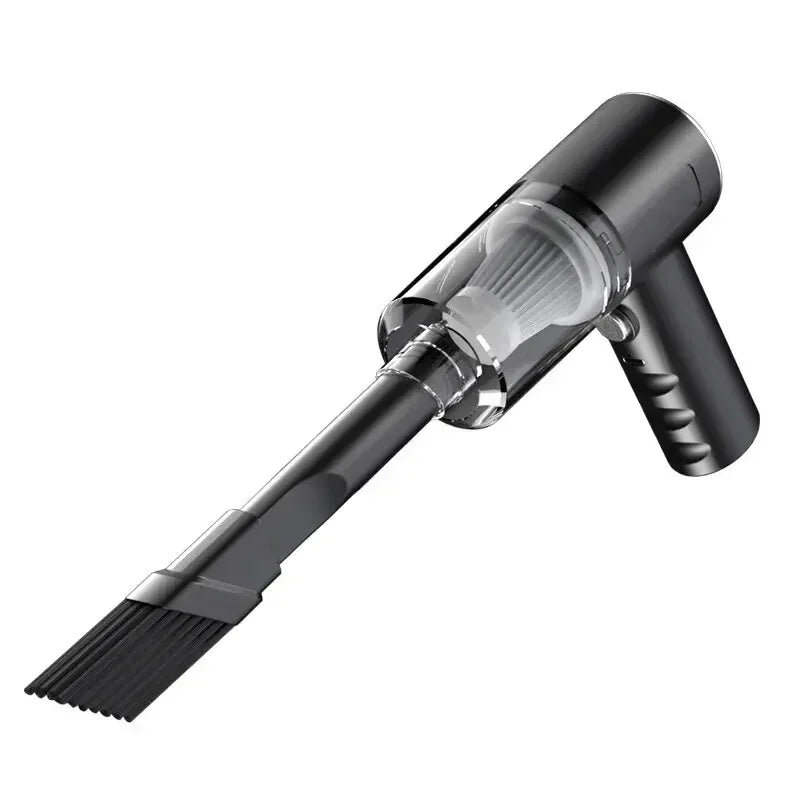Aspirador de coche inalámbrico portátil, aspirador inalámbrico de doble uso para el hogar y el coche, potente aspirador de alta potencia de 120W