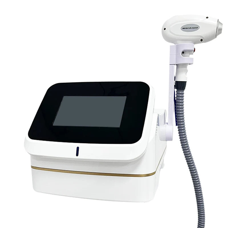 Mini Depiladora Láser de Diodo Ice Platinum 808nm 4000w, Máquina Depiladora para el Hogar, Rejuvenecimiento de la Piel, Depilación, La Mejor Opción