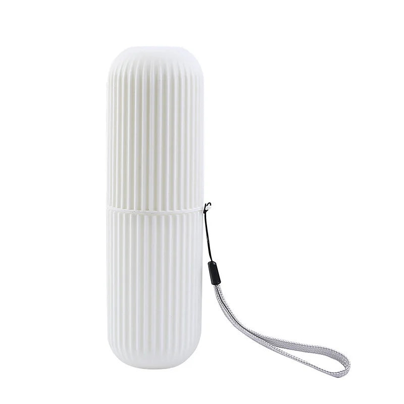 Pasta de dientes portátil, funda protectora para cepillo de dientes, caja de almacenamiento para viaje y Camping, protege la pasta de dientes de la suciedad y los daños