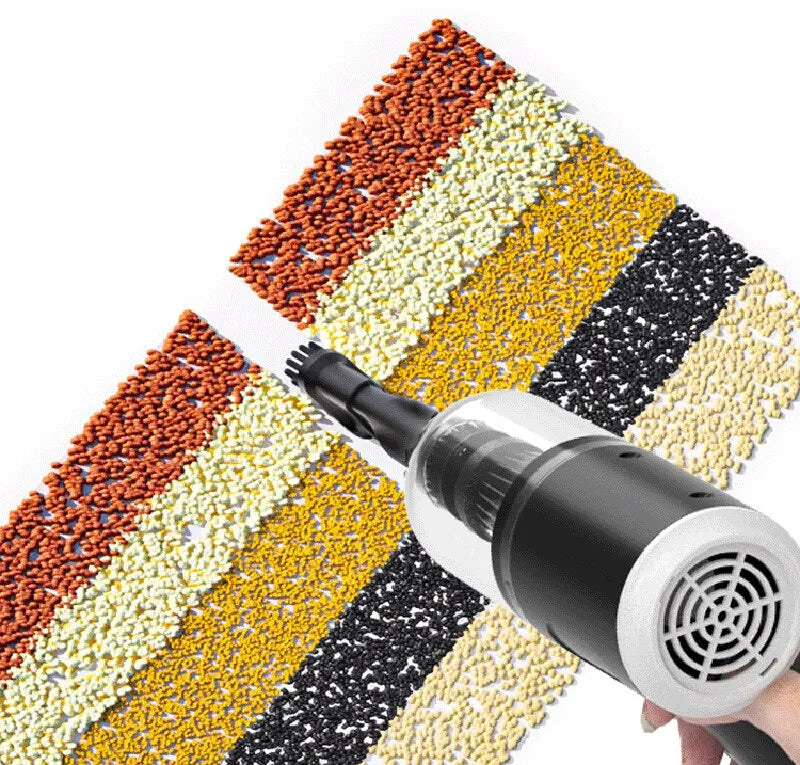 Aspirador de coche inalámbrico de 9000Pa, dispositivo de limpieza portátil con carga USB de 1200mAh, Mini aspirador húmedo y seco para el hogar