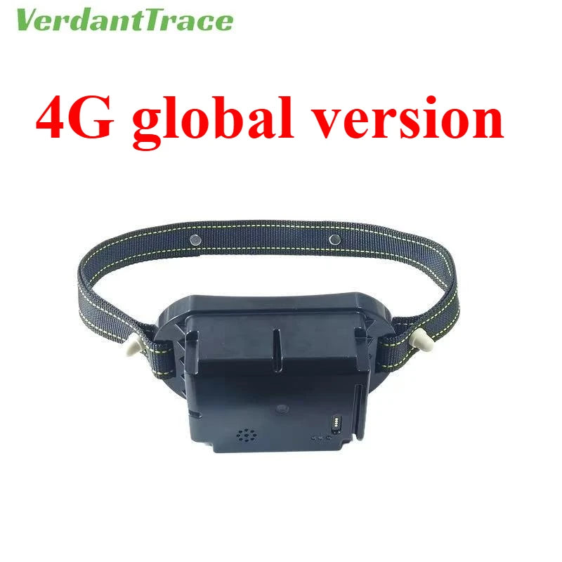 VerdantTrace 2G 4G/NB-IoT Collar GPS WIFI para Ganado, Rastreador Inteligente para Vacas y Ovejas con Carga Solar, Batería Personalizada LoRa de 20000 mAh