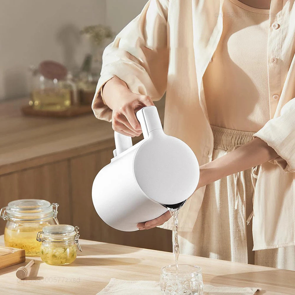 Hervidor Eléctrico Mijia N1, Hervidor de Agua de Acero Inoxidable de Ebullición Rápida, 220V, Hervidores Eléctricos Inteligentes de 1.5L y 1500W para Té y Café en Casa