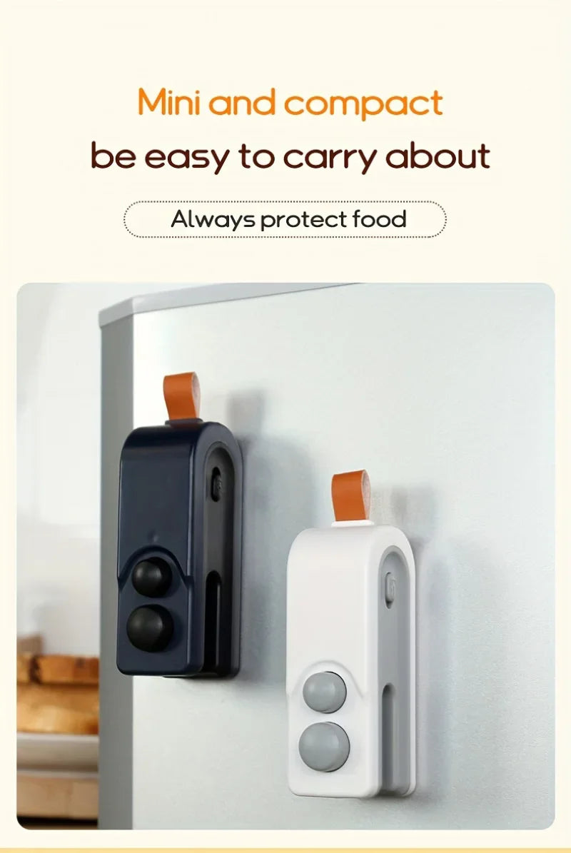Selladora de Bolsas Eléctrica con Calor, Carga USB, Atracción Magnética, 2 en 1, Sellado y Corte, Selladora de Bolsas de Plástico Portátil 2026