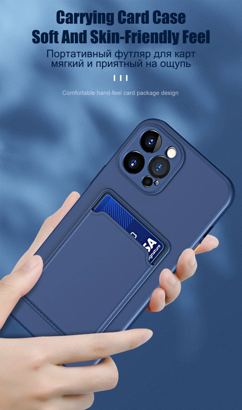 Funda tipo billetera de silicona suave de lujo para iPhone 17 Air 16 15 14 11 13 12 Pro Max Plus, Funda protectora trasera con ranura para tarjetero