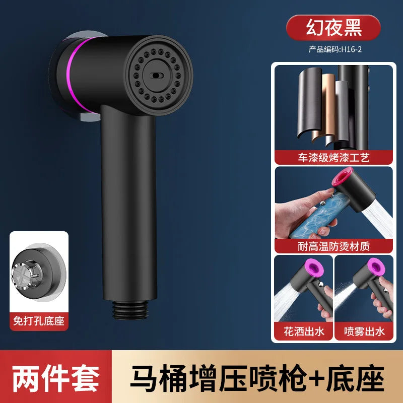 PULVERIZADOR DE bidé para baño, cabezal de ducha con filtro manual, autolimpieza