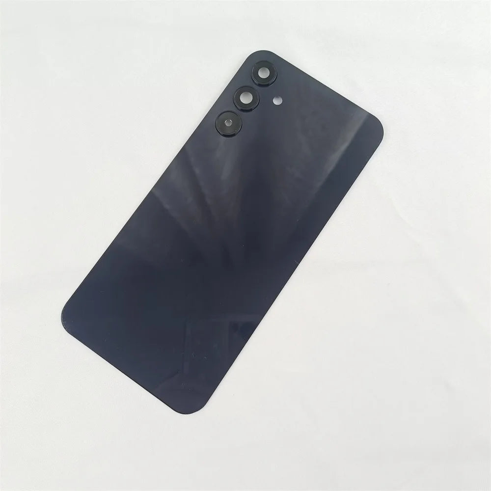 Para Samsung Galaxy A15 A 15 4G SM-A155F, Tapa Trasera de Vidrio para Batería, Carcasa Trasera, Repuestos con Lente de Cámara