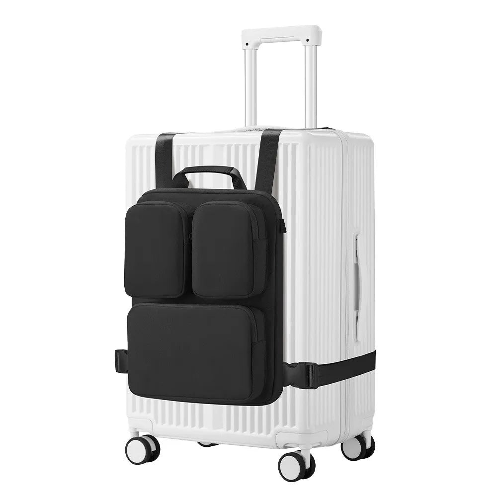 Estuche de embarque de gran capacidad, bolsa colgante, Maleta multifuncional de capacidad extendida, bolsa adicional, bolsa de almacenamiento de viaje extraíble
