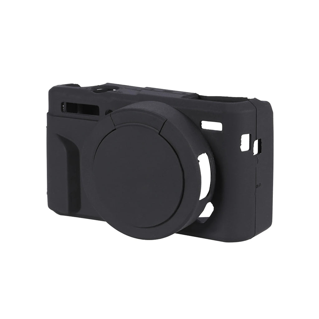 Accesorio para cámara, funda de marco suave para cámara, funda protectora de silicona suave y ligera para G7XII /G7X Mark II