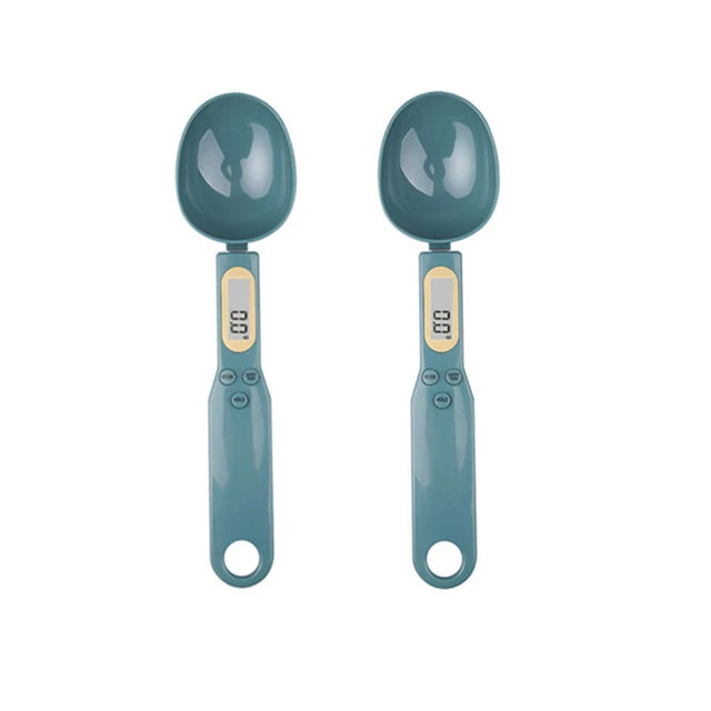 Mini báscula de cuchara báscula Digital de cocina báscula electrónica LCD para alimentos 0,1-500g cocina harina leche café en polvo cuchara medidora de peso