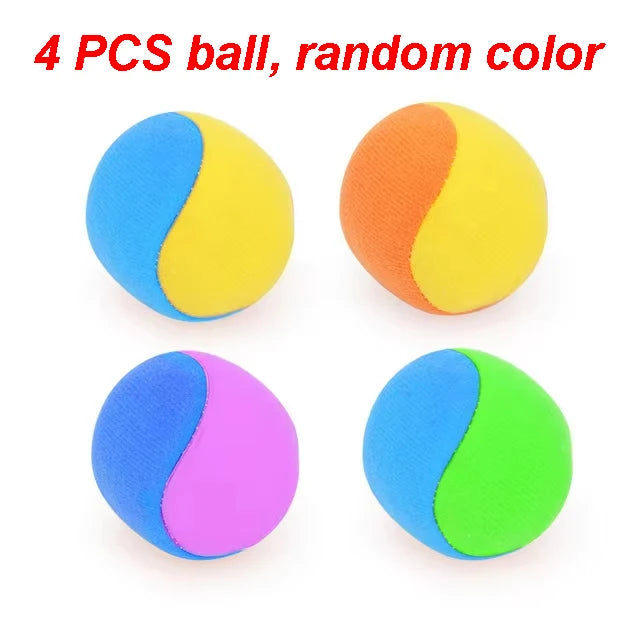 Chaleco de juego de pelota Dodge pegajoso, juguete para deportes al aire libre, Jersey, accesorios de tela, captura de pelotas de forro polar suave, seguro para niños, adolescentes y adultos