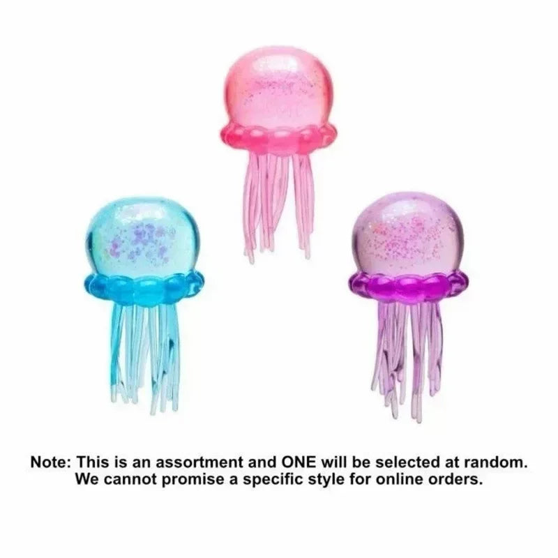 En Stock: Needoh Fuzz Ball Jellyfish Squishy Blind Box Series, Varios Colores, Lindas Medusas de Juguete para Aliviar el Estrés y la Relajación