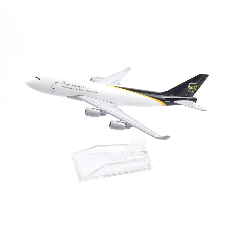 JASON TUTU modelo Original Boeing 747 avión Diecast Metal 1/400 escala miniatura avión modelo aviones regalo