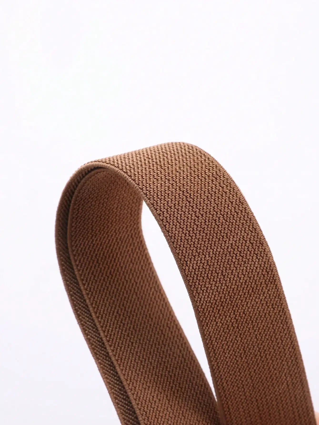 Cinturón Elástico Ajustable, Cinturón Invisible Sin Hebilla para Mujeres y Hombres, Pantalones Vaqueros, Vestidos, Sin Hebilla, Fácil de Usar