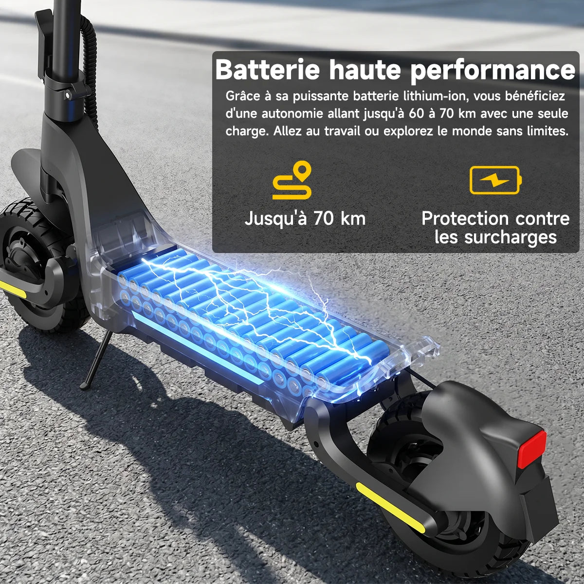 Patinetes eléctricos para adultos TODIMART X5S con motor dual de 490W, batería de 48V 18.2Ah, neumáticos todoterreno, desbloqueo inteligente por APP.