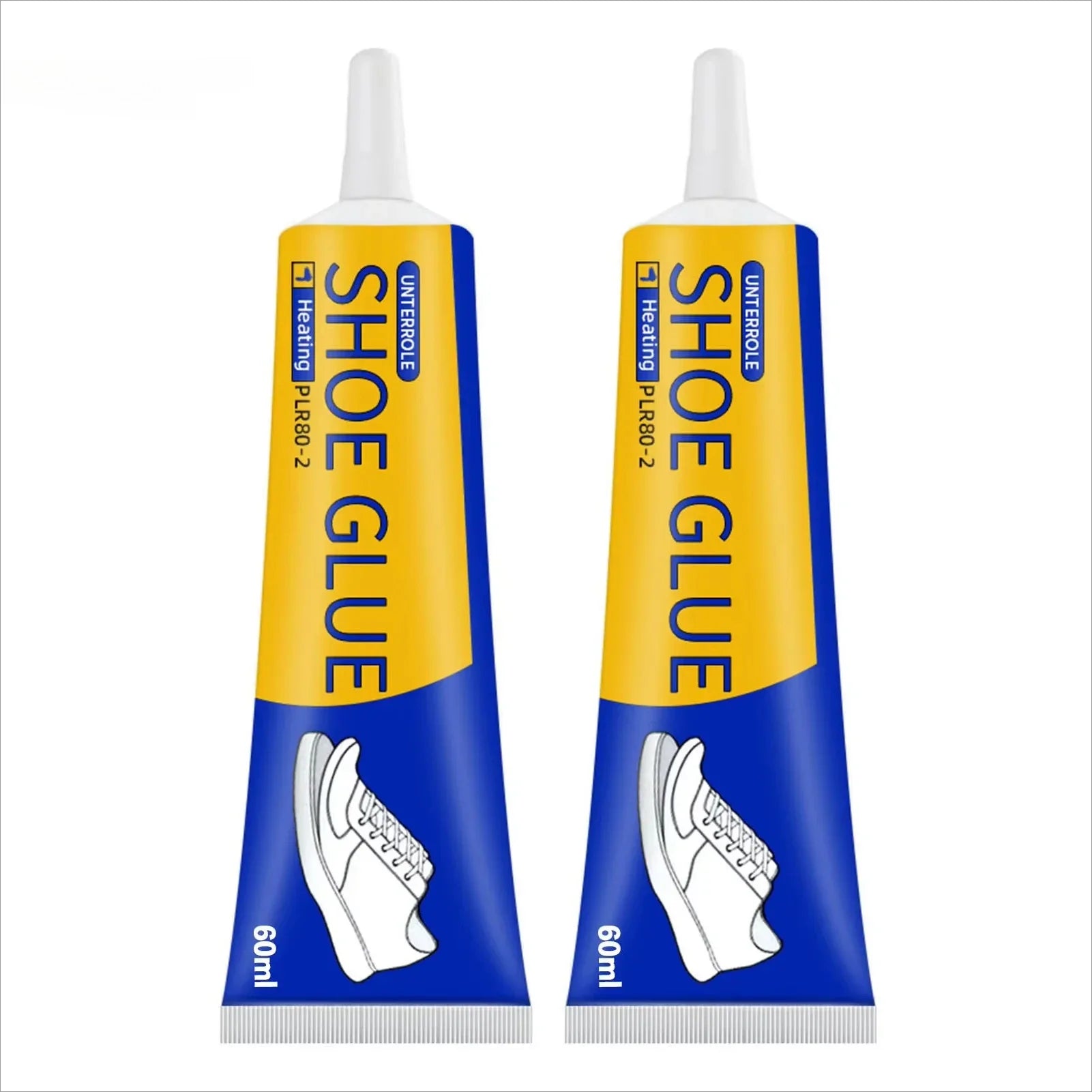 Pegamento Fuerte para Zapatos 60ml, Adhesivo Impermeable de Secado Rápido para Reparación, Fijación de Zapatillas y Botas, Resina Suave Transparente para Manualidades DIY