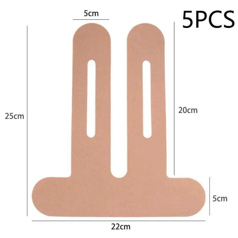 Cinta de kinesiología, atlética y elástica, transpirable, para rodillas, impermeable, proporciona soporte y estabilidad para correr, 1/5 Uds.