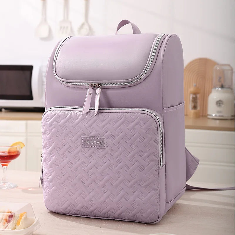 Mochila térmica para Picnic, para cerveza, Camping, bolsa de almuerzo para alimentos, bebidas, playa, viaje aislado, bolsa de refrigerador a prueba de fugas