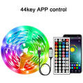 Tira de Luces Led RGB, 5m, 10m, 20m, 30m, luz Led para habitación con Control por aplicación, cinta Flexible, Luces, cinta Led para decoración de habitación y dormitorio