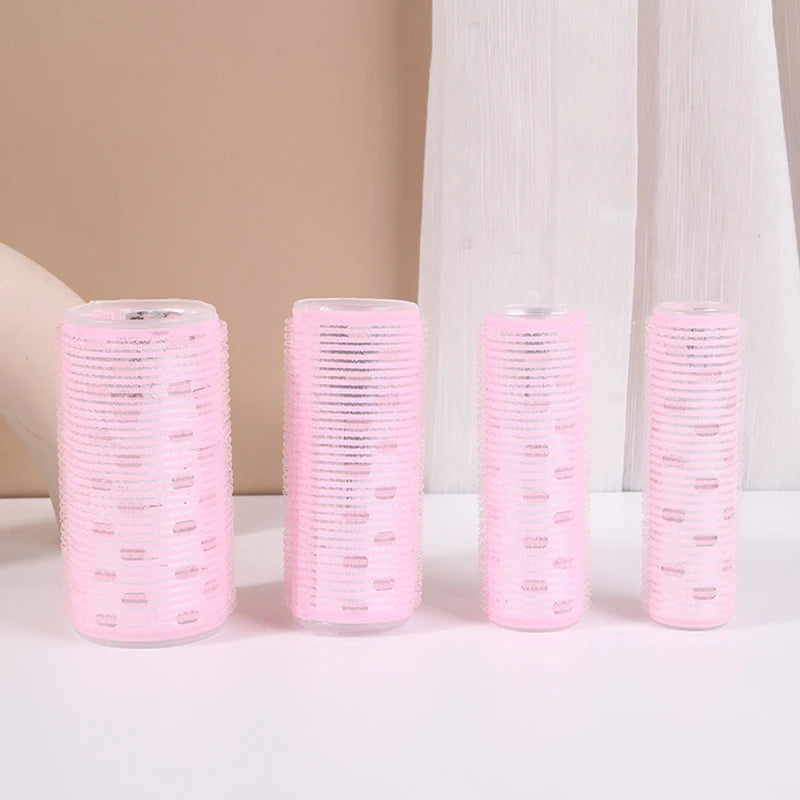1 Uds. Rodillos para el cabello con agarre automático, rizador perezoso, cinta rizadora de seda, rodillo para el cabello, varilla rizadora sin calor, herramientas de estilismo para el cabello