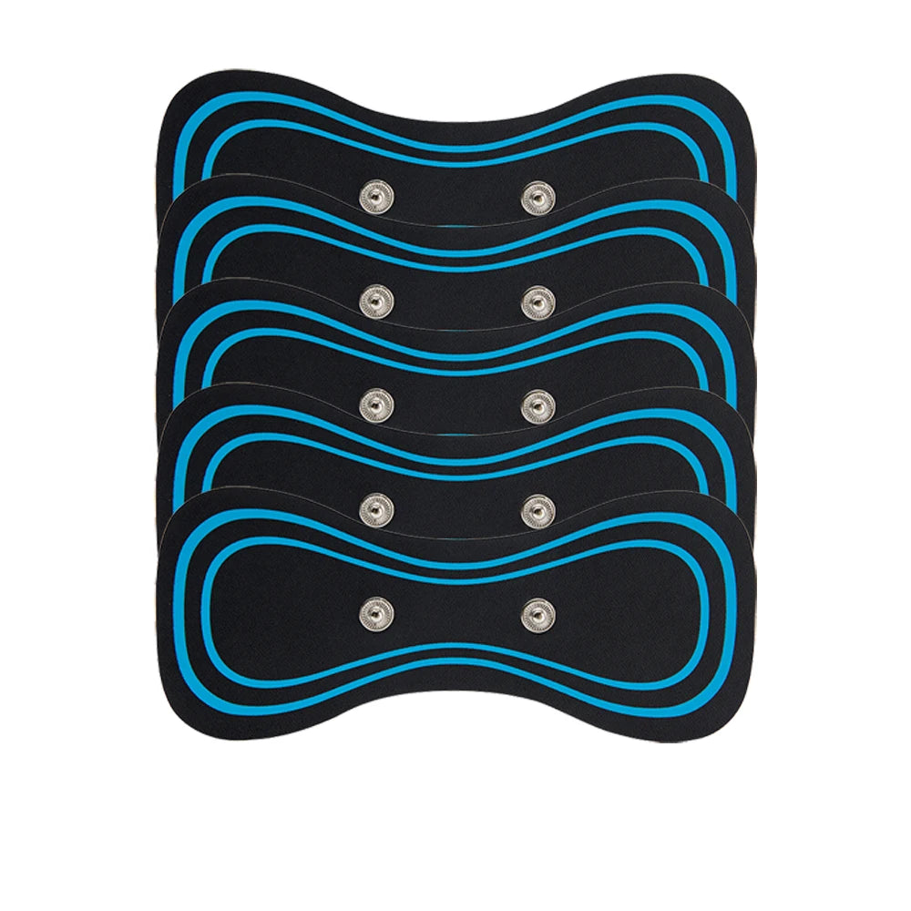 Almohadillas de Gel para masajeador Ems, parche ensanchador de cuello, pegatina trasera, parches de pulso de estimulación muscular, Fitness, alivio del dolor corporal de cuello