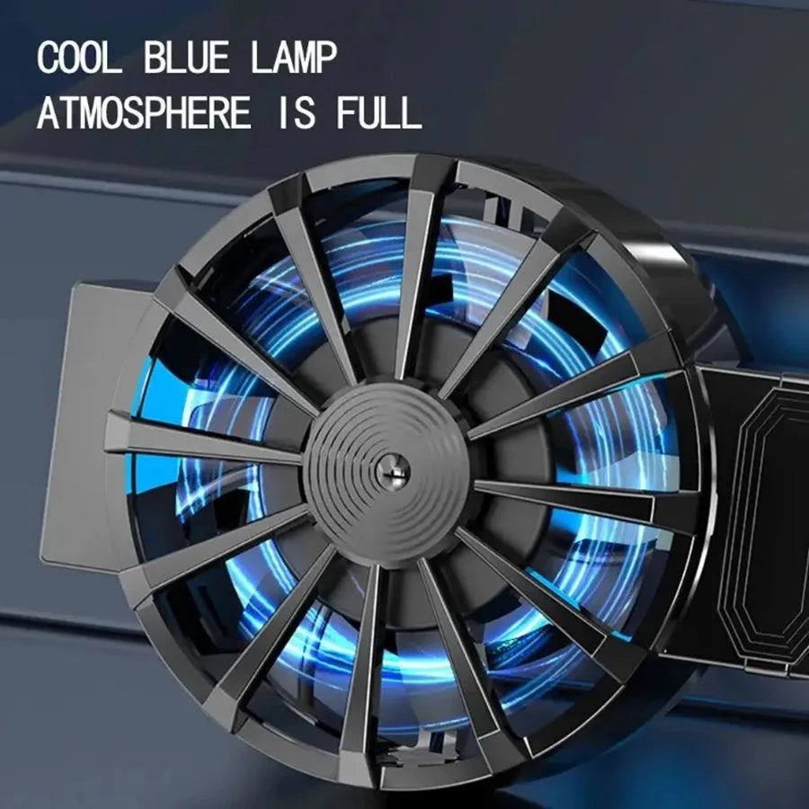 Enfriador portátil para teléfono, ventilador para teléfono, control de temperatura del dispositivo, imprescindible para jugadores y entusiastas de la tecnología