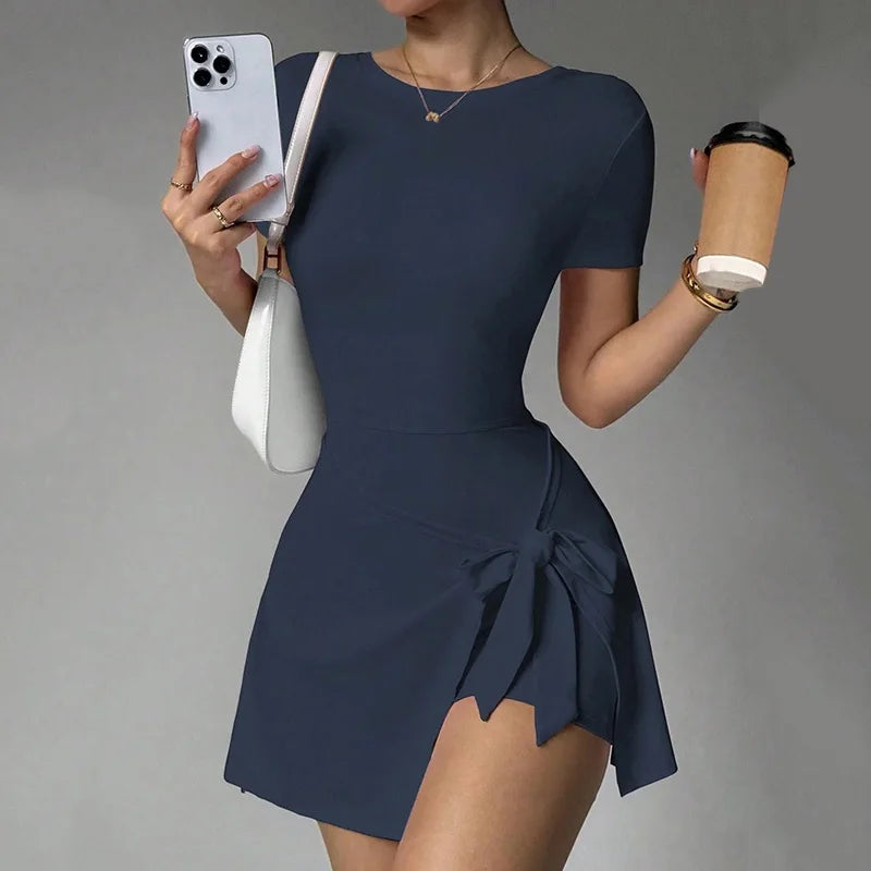 Cloud Hide-faldas de tenis SEXY, vestido deportivo, Golf, gimnasio, Yoga, mujer, chica, entrenamiento para correr, falda larga, Fitness, vestido de una pieza