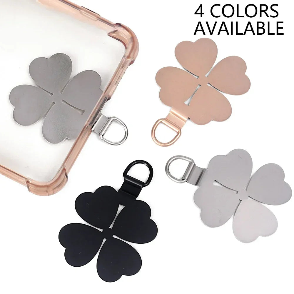 Parche de cordón de Metal ultrafino para teléfono móvil, cuerda colgante antipérdida Universal de acero inoxidable, Clip de lengüeta, accesorios para teléfonos