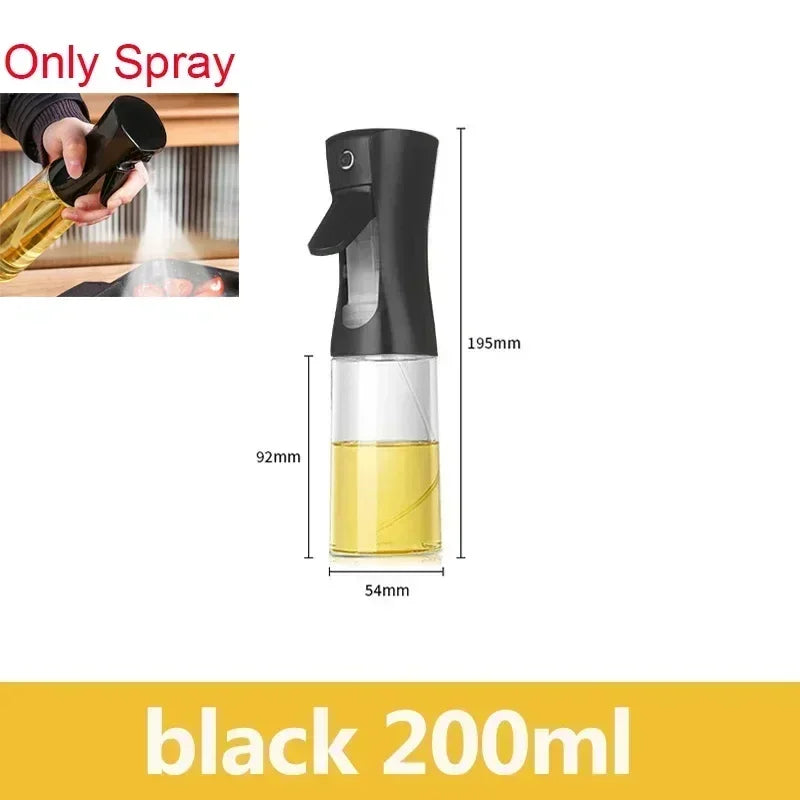 Botella pulverizadora de aceite en aerosol de plástico 2 en 1, 500ml, dispensador de aceite en aerosol, tarro de aceite, vinagrera, barbacoa, cocina, hornear, asar, Picnic, herramienta de cocina
