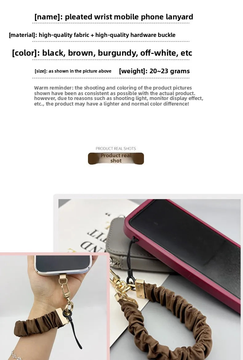 Cordón para teléfono móvil, cadena de teléfono sensorial de alto nivel, cordón para teléfono móvil para mujer, correas antivibración para iPhone