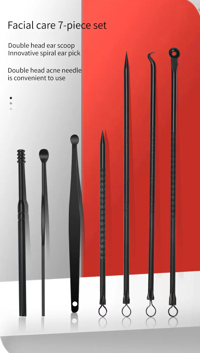 Juego de cortaúñas para manicura, herramientas de belleza prácticas, recortador de uñas, cuchillo de pedicura, cuchillo para pelar orejas
