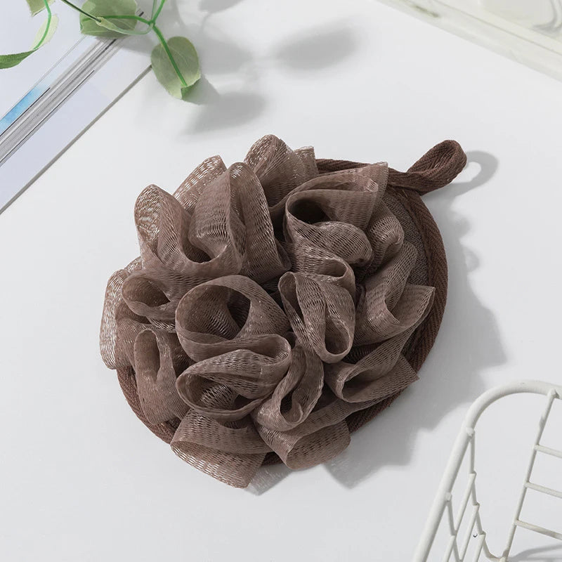 Nuevo Esponjón Exfoliante Corporal de Lufa para Ducha, Bola de Masaje, Toalla de Baño, el Mejor Exfoliante Corporal para Ducha y Baño