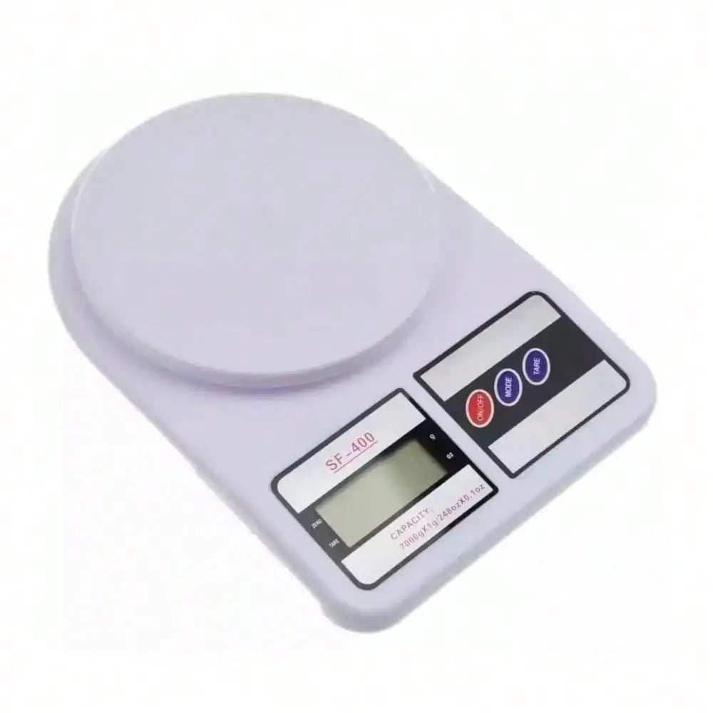 Báscula de Cocina Digital 10kg - Balanza Electrónica de Precisión Portátil con Batería, Pesa de Alimentos Inteligente para el Hogar