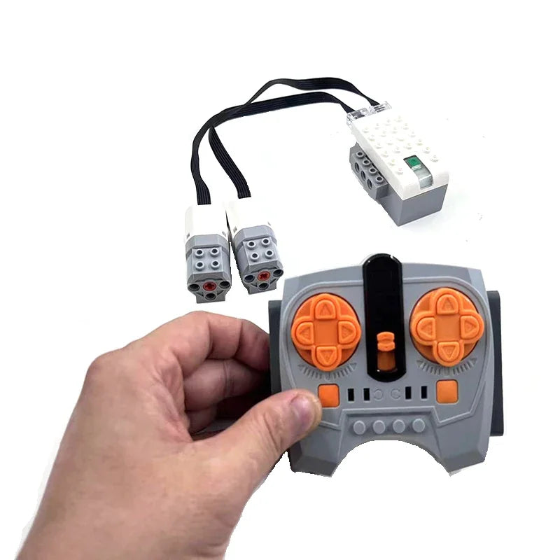 WeDo 2,0 RC batería de litio juego de robótica con seis bloques de construcción de sensores Compatible lego 45300 Scratch 3,0 juguete educativo de ladrillo
