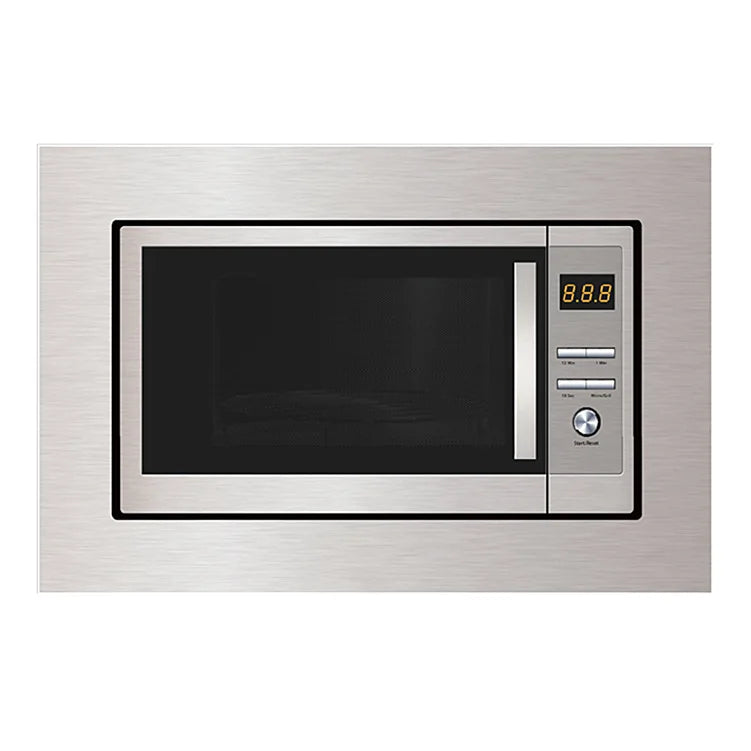 Horno microondas incorporado para el hogar, aspecto de acero inoxidable de 20L, 592mm de ancho