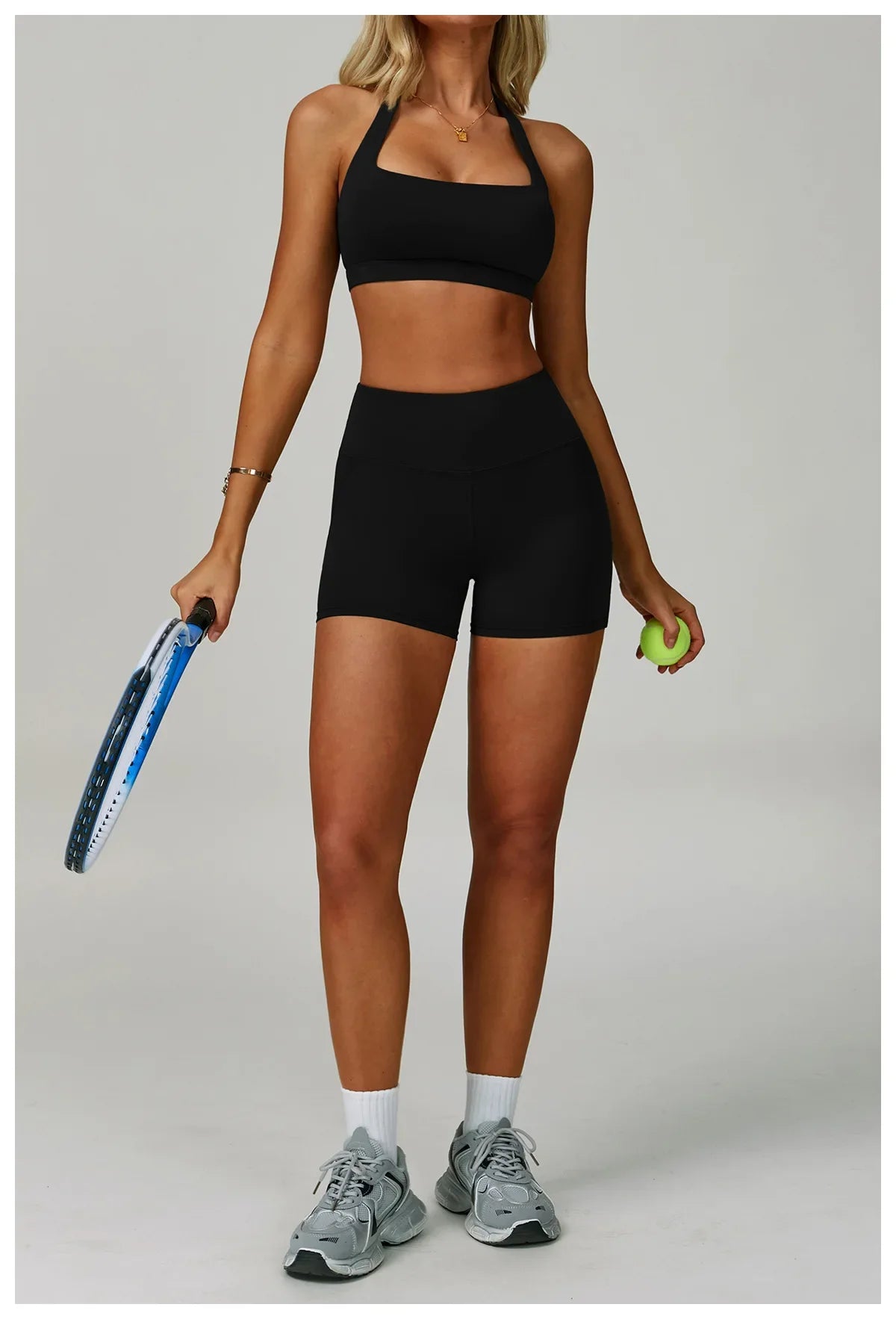 Conjuntos de 2 uds de chándal para mujer, ropa deportiva, conjuntos de Yoga, ropa deportiva, sujetador de entrenamiento, conjunto de mallas de cintura alta, ropa de gimnasio, trajes deportivos