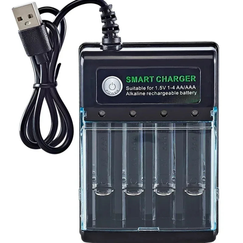Batería AAA recargable AA Original, 1,5 V, AA 9800mAh/AAA 8800mAh para reloj, Radio, videojuego, cámara Digital, cargador AA AAA