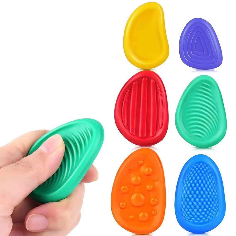 Tira sensorial de silicona para niños, juguete sensorial para autismo, descompresión, calmante, antiestrés, escritorio, alivio de la ansiedad