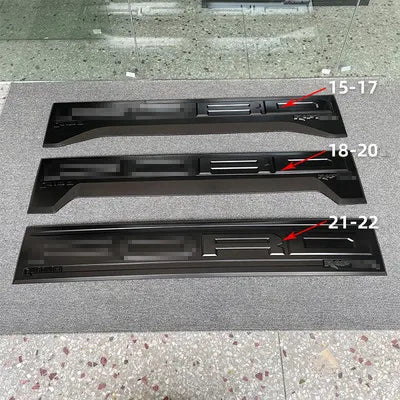 Kit de cubierta protectora de serpentina para carrocería, moldura de puerta ABS lateral de coche, embellecedor apto para Ford F150 2015-2022