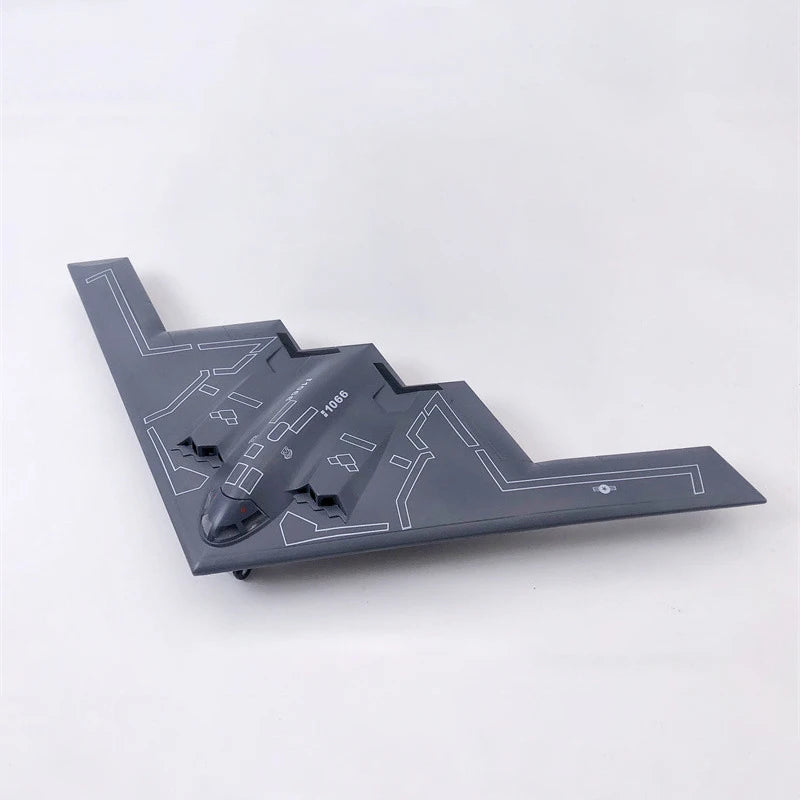 Diecast 1/200 escala B2 USAF B-2A bombardero avión réplica modelo de juguete para colección de exhibición regalos de vacaciones