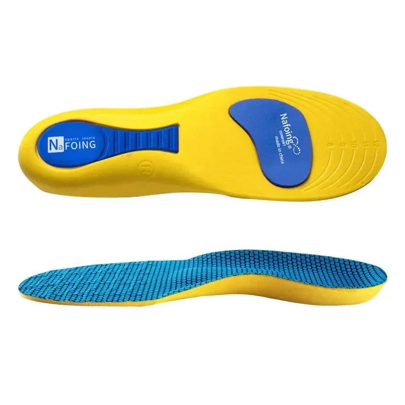 Plantilla ortopédica deportiva con absorción de impactos, suela elástica, inserciones transpirables para zapatos, plantillas ortopédicas para hombre y mujer, Amagi