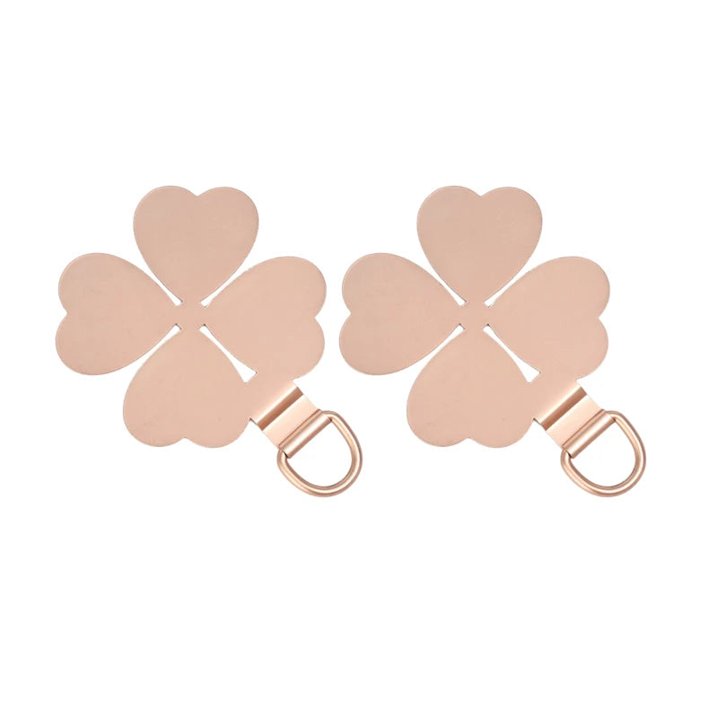 Parche de cordón de Metal ultrafino para teléfono móvil, cuerda colgante antipérdida Universal de acero inoxidable, Clip de lengüeta, accesorios para teléfonos