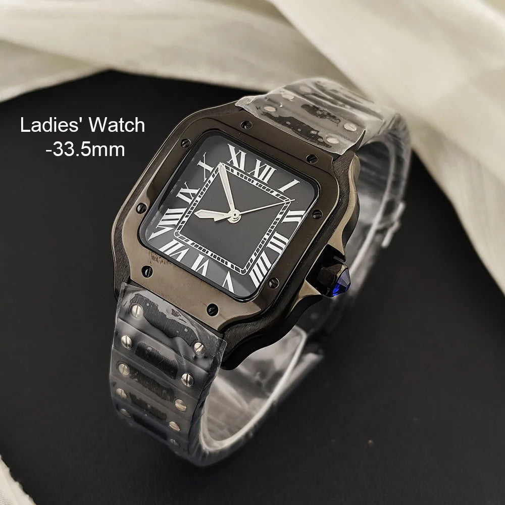 Reloj de Moda para Mujer 2026, Modelo NH05, Color Rosa Plateado, Acero Inoxidable, Logotipo Personalizado, Movimiento NH05