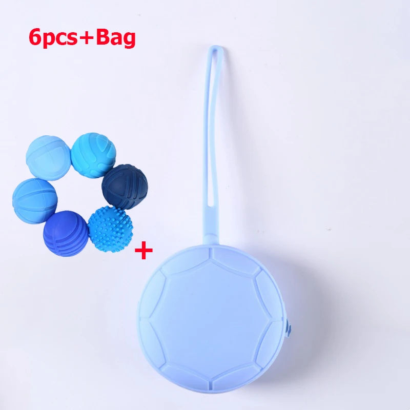 Bola magnética para aliviar el estrés, bola de silicona educativa sensorial para aliviar el estrés, bola texturizada para TDAH