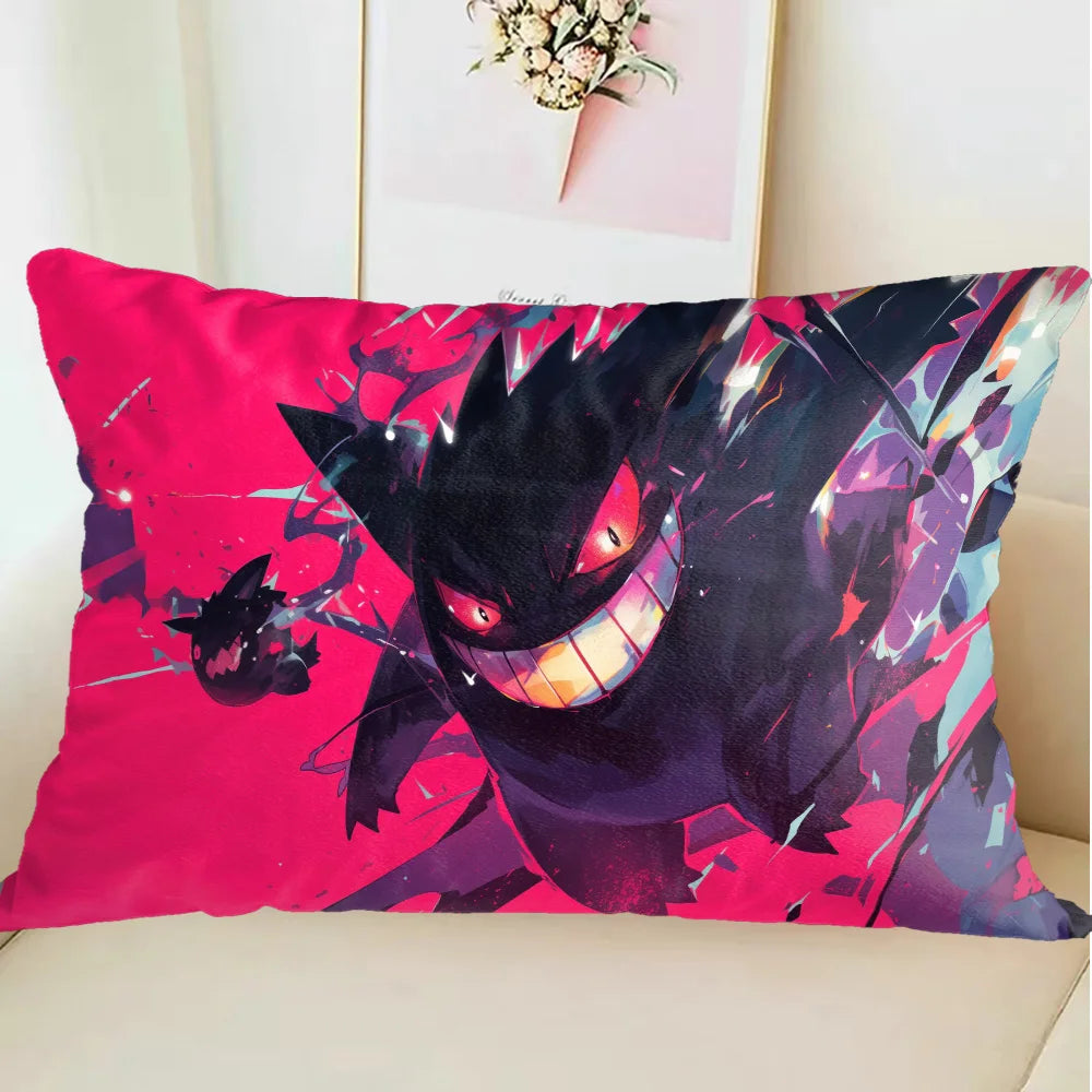 Fundas de almohada decorativas Kawaii g-gengars, fundas de almohada navideñas, fundas de almohada para dormir, decoración del hogar y sala de estar