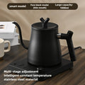 Hervidor Eléctrico Inteligente con Control de Temperatura, 1L, 110V/220V, Acero Inoxidable, para Preparar Café a Mano, Calentamiento Rápido